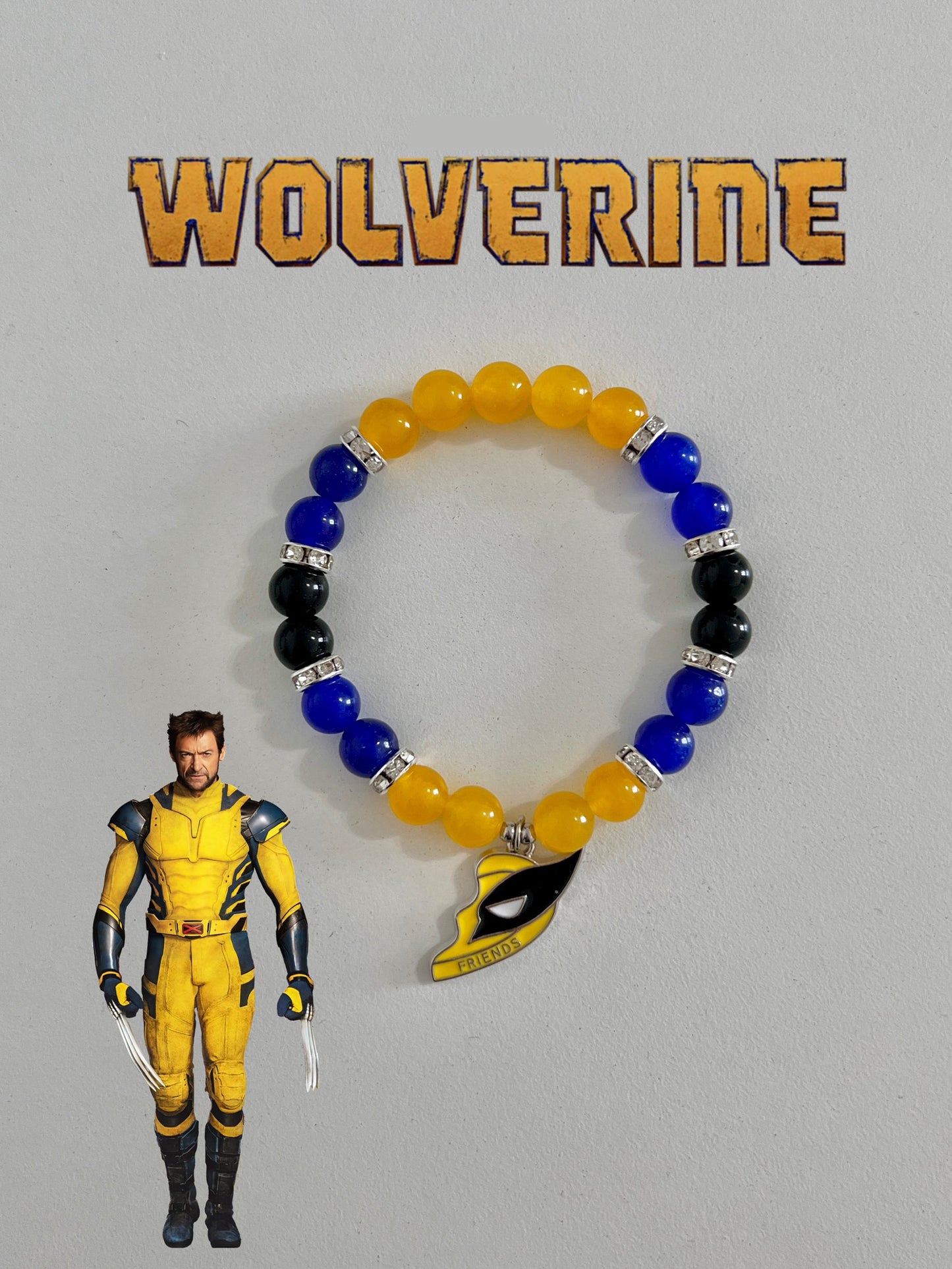 Wolverine Beaded Bracelet