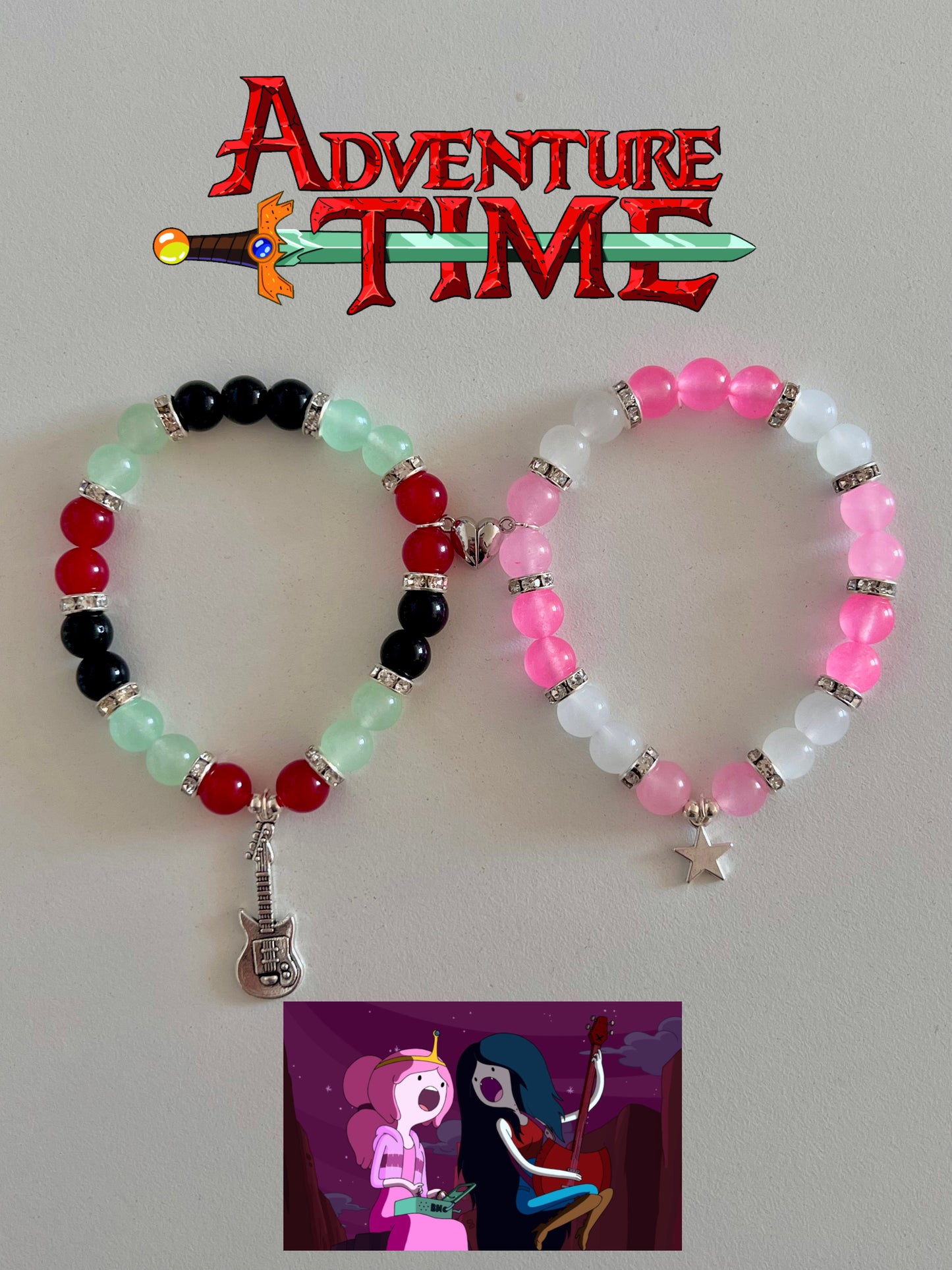Marceline & Bubblegum Bracelet Set