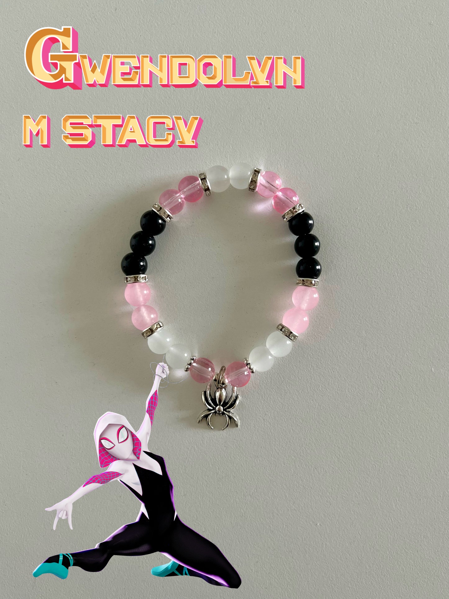 Gwen Stacy Beaded Bracelet