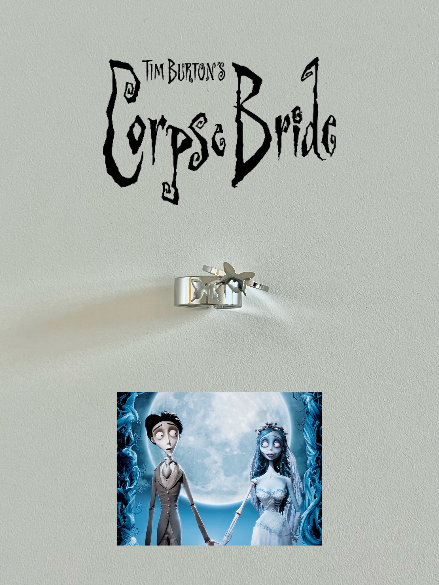 Matching Corpse Bride Rings