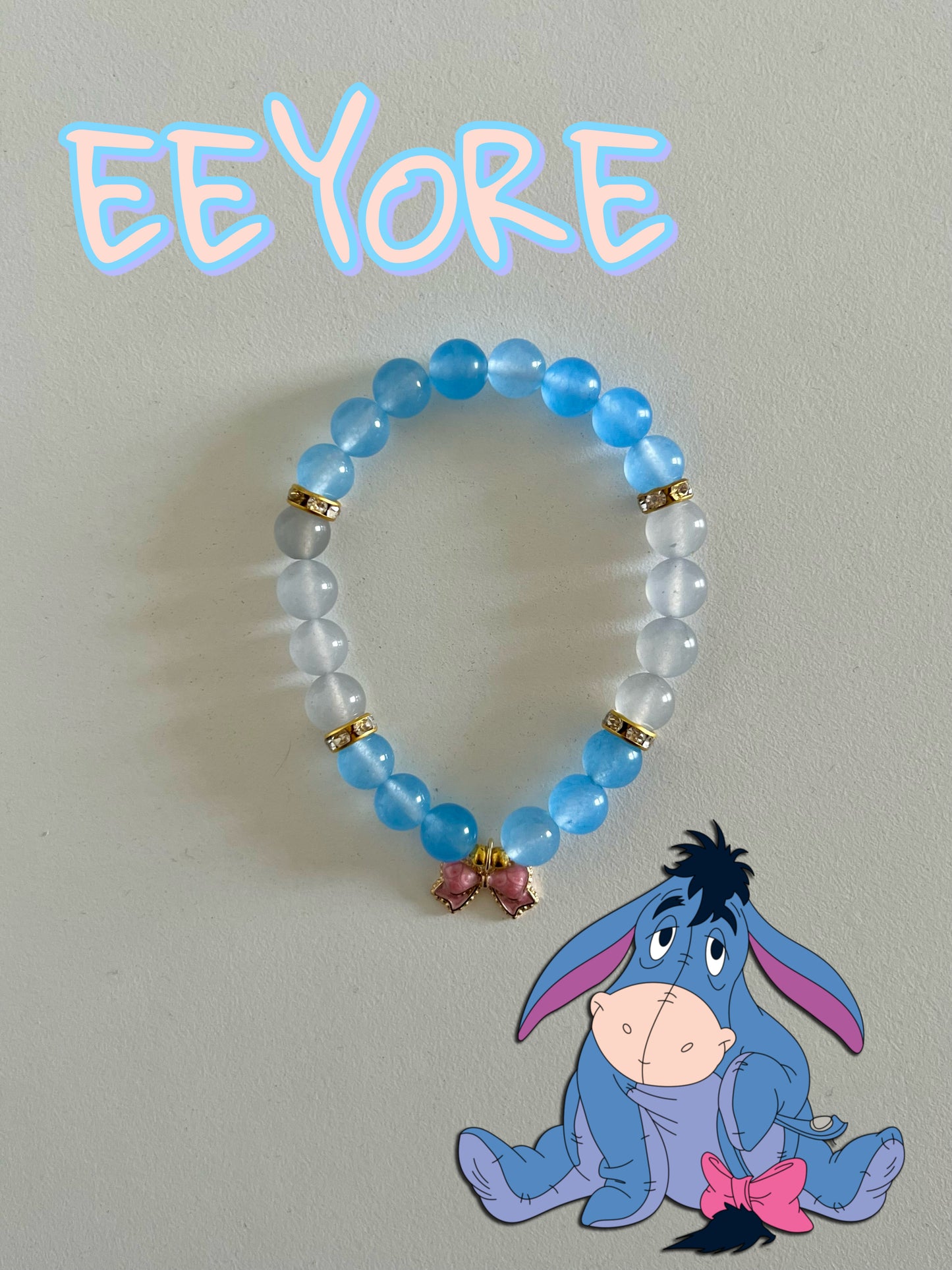 Eeyore Beaded Bracelet