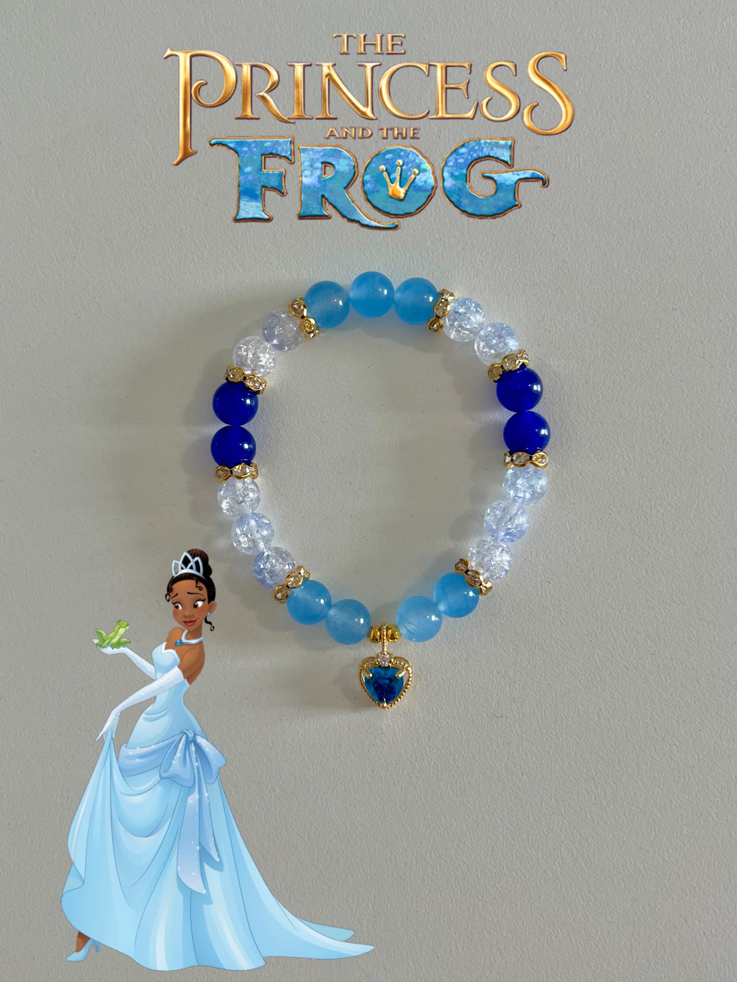 Blue Dress Tiana Beaded Bracelet