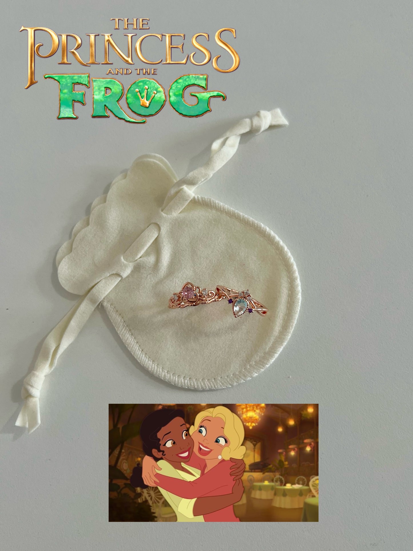 Tiana and Charlotte Princess Ring