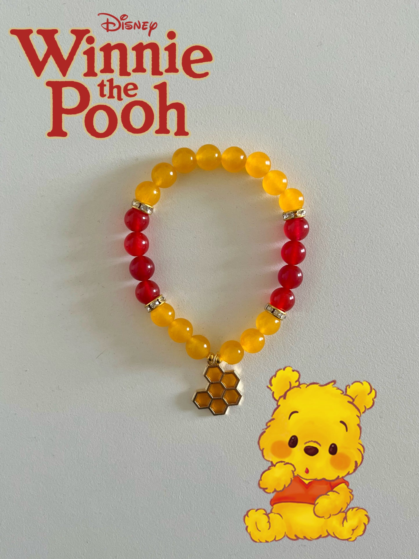 Winnie the Pooh Beaded Bracelet
