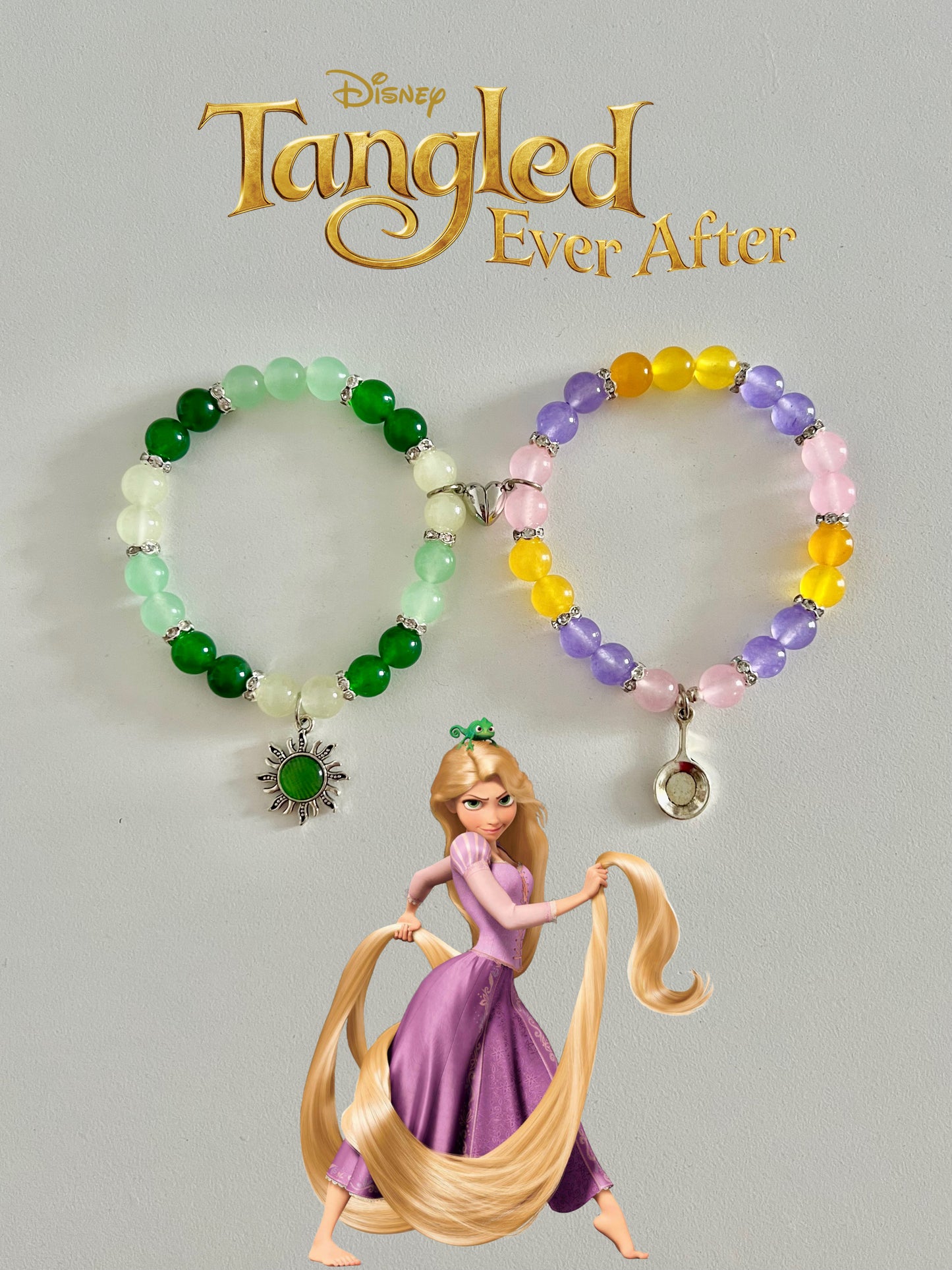Rapunzel & Pascal Bracelet Set