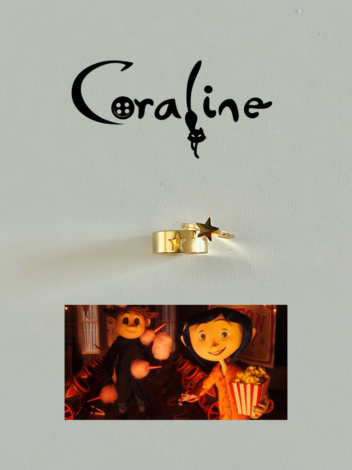Matching Coraline Rings