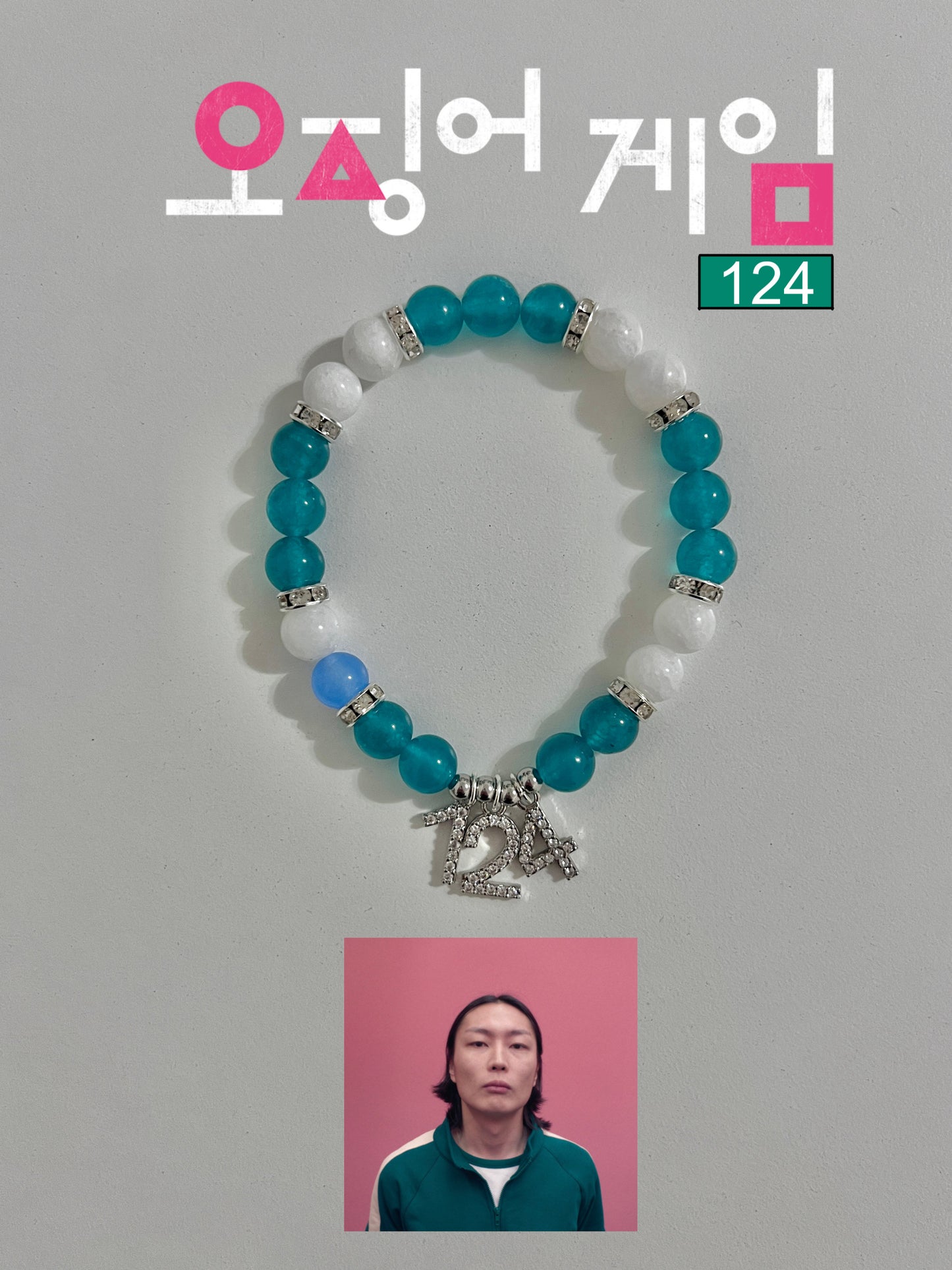 Player 124 Beaded Bracelet