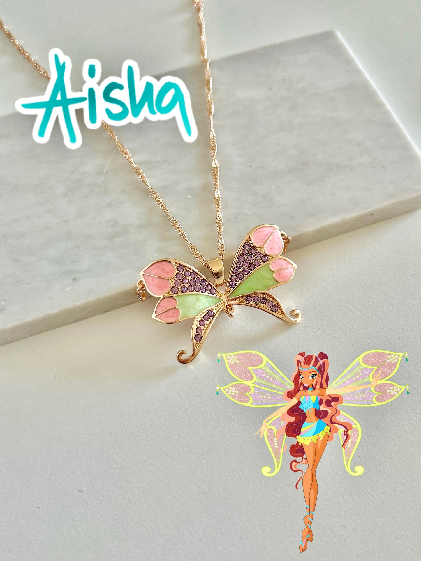 Aisha The Winx Club Necklace
