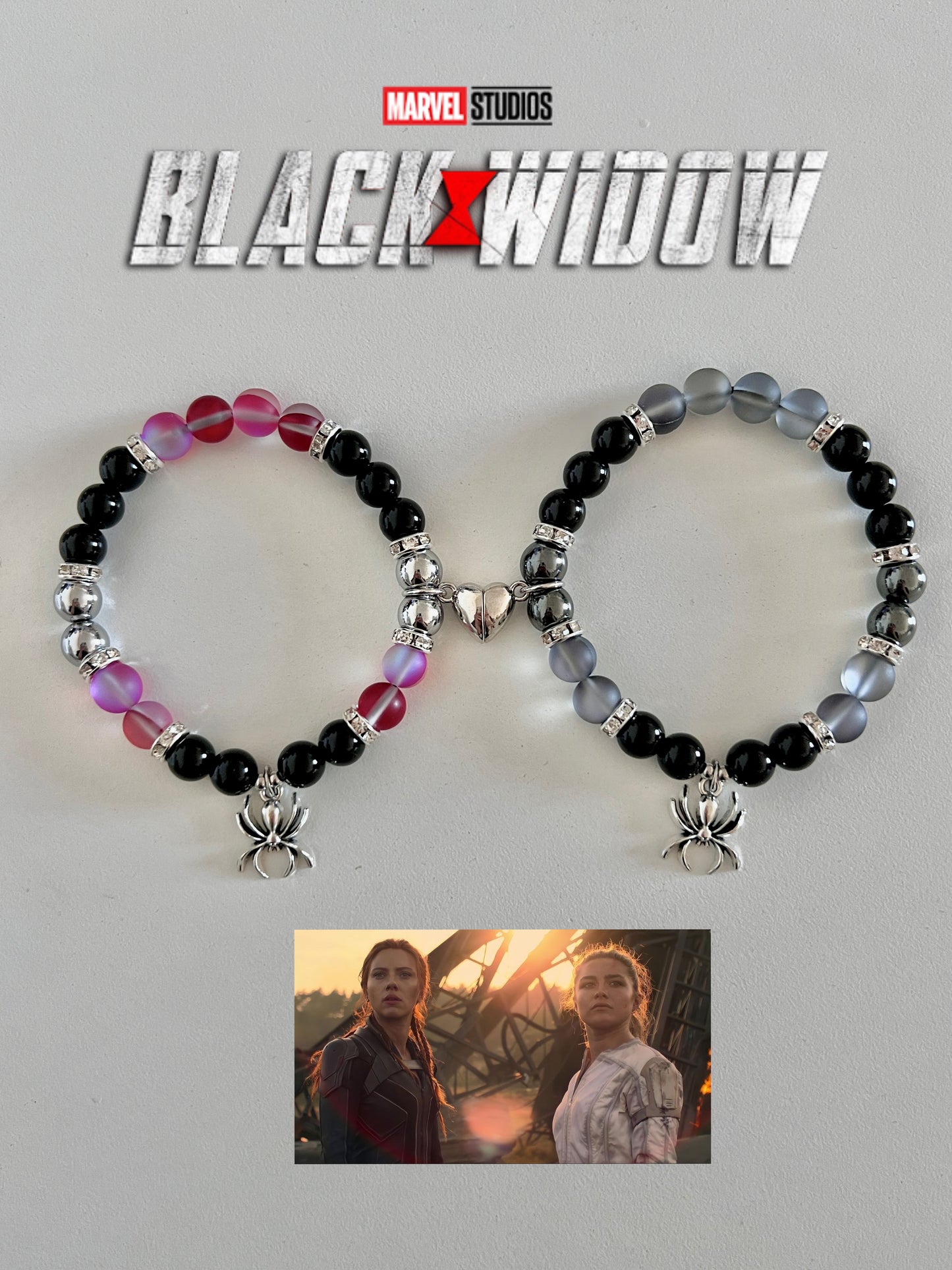 Yelena Belova & Natasha Romanova Bracelet Set