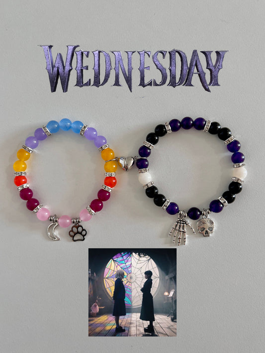Wednesday & Enid Bracelet Set
