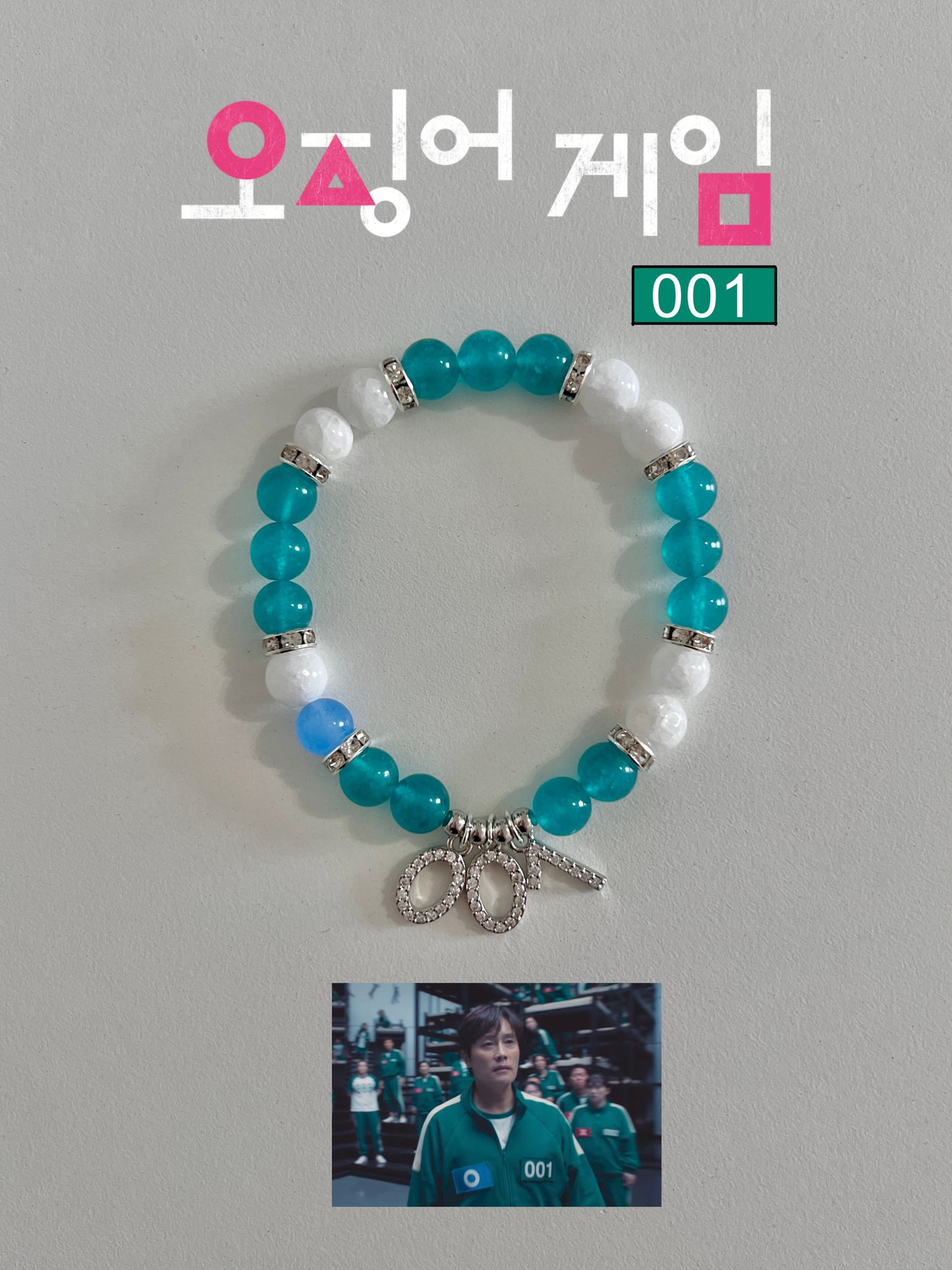 Player 001 Beaded Bracelet