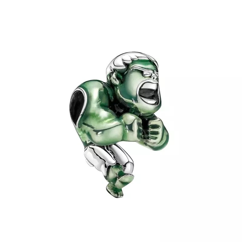 925 Sterling Silver Hulk Charm