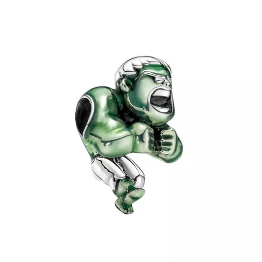 925 Sterling Silver Hulk Charm