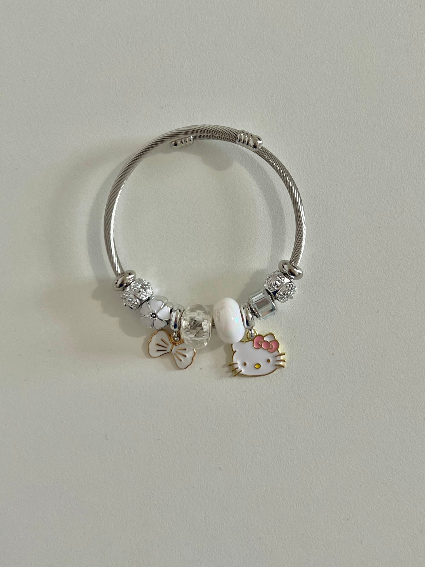 Pink Hello Kitty Bangle
