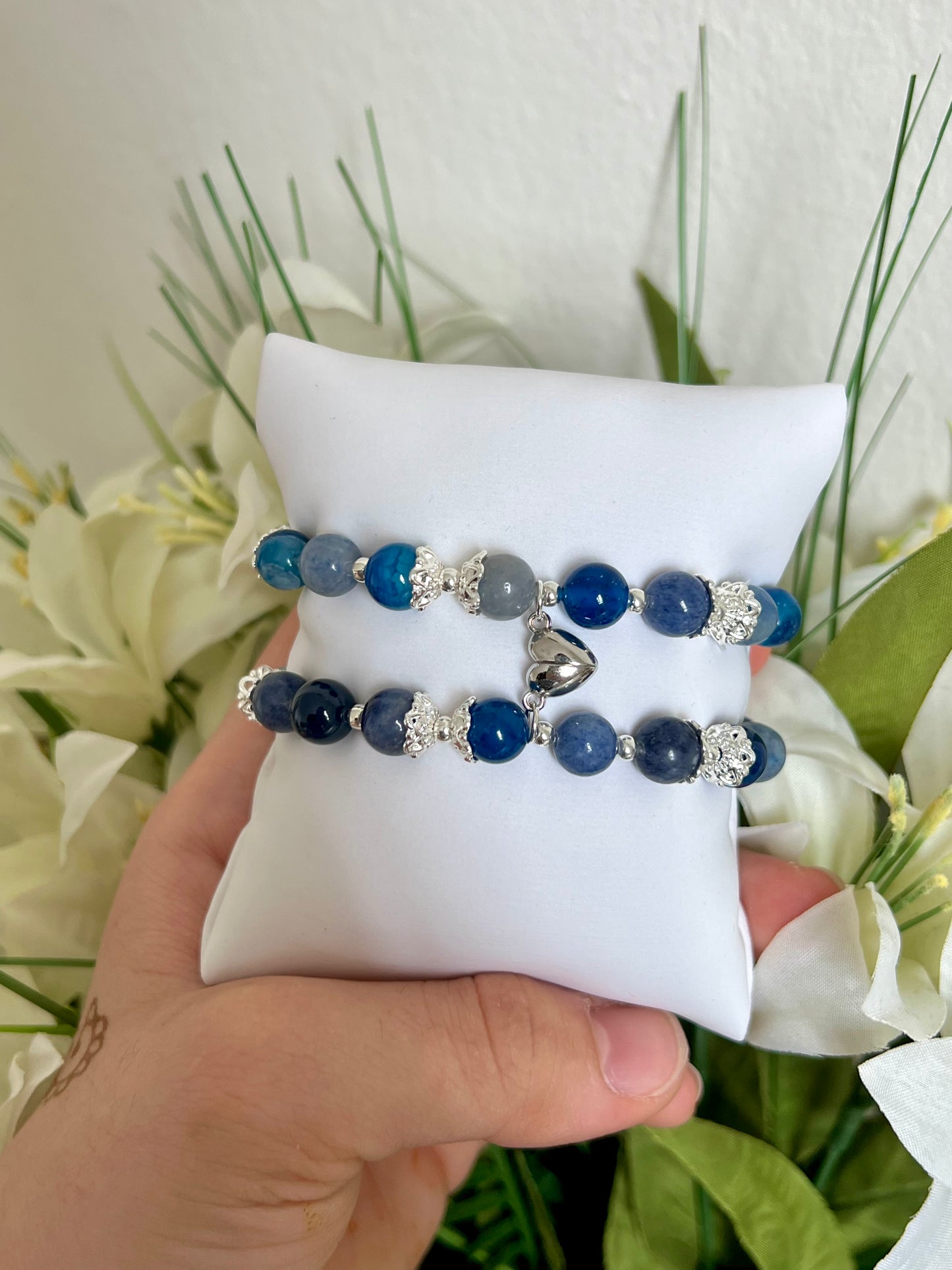 Blue & Blue Eye Bracelet Set