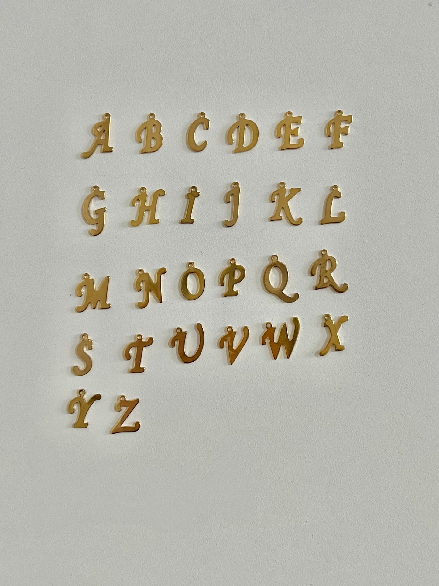 Letter Charm Addition (Beaded Bracelet)