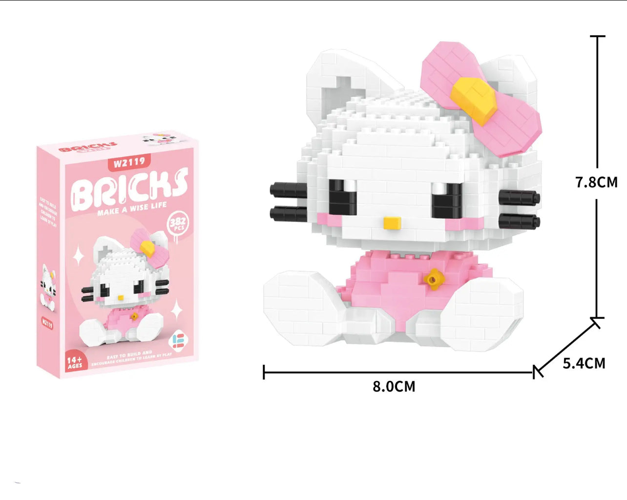 Hello Kitty Brick Set (PRE-ORDER)
