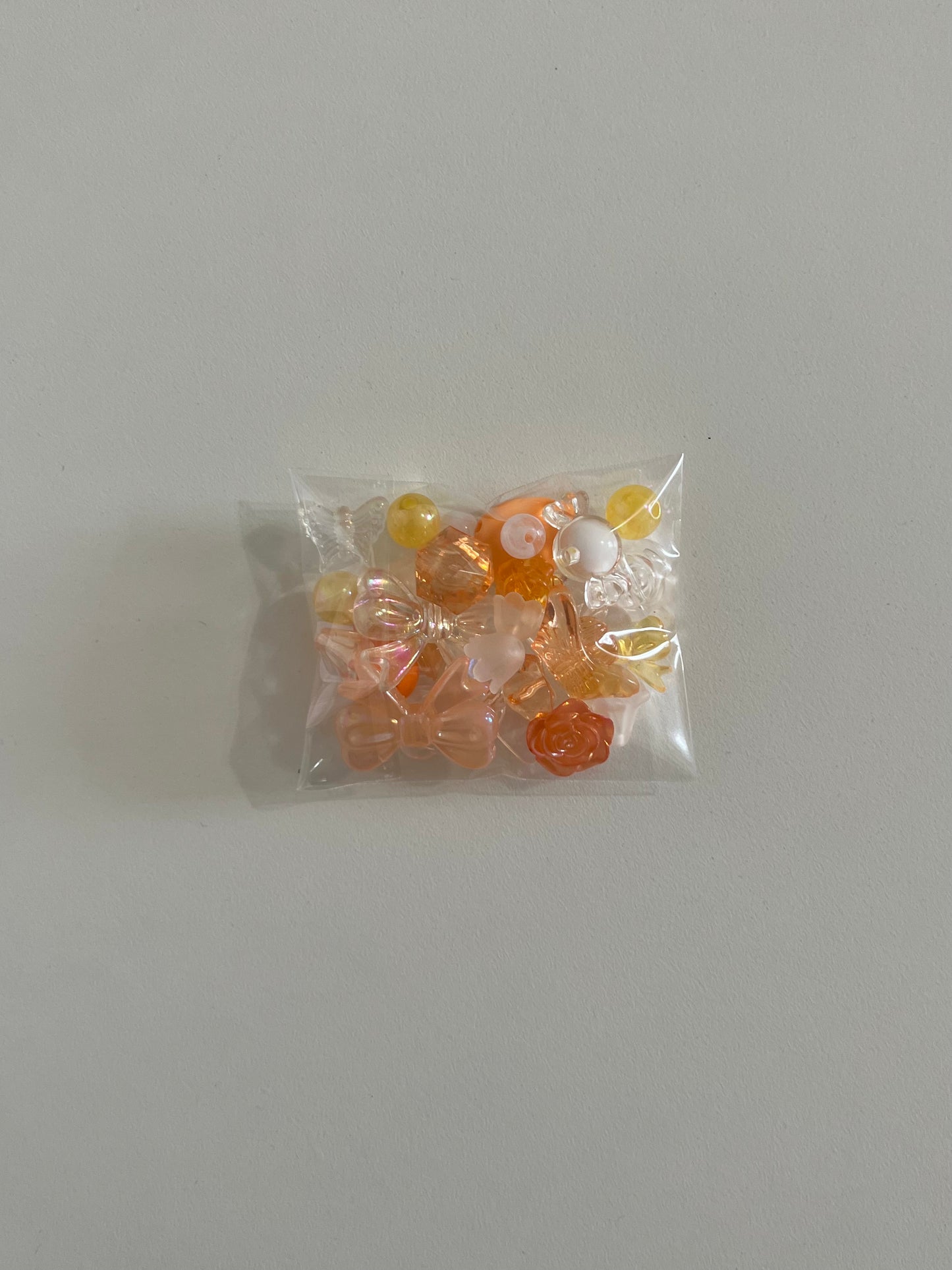 Wholesale One Scoop Orange Beads