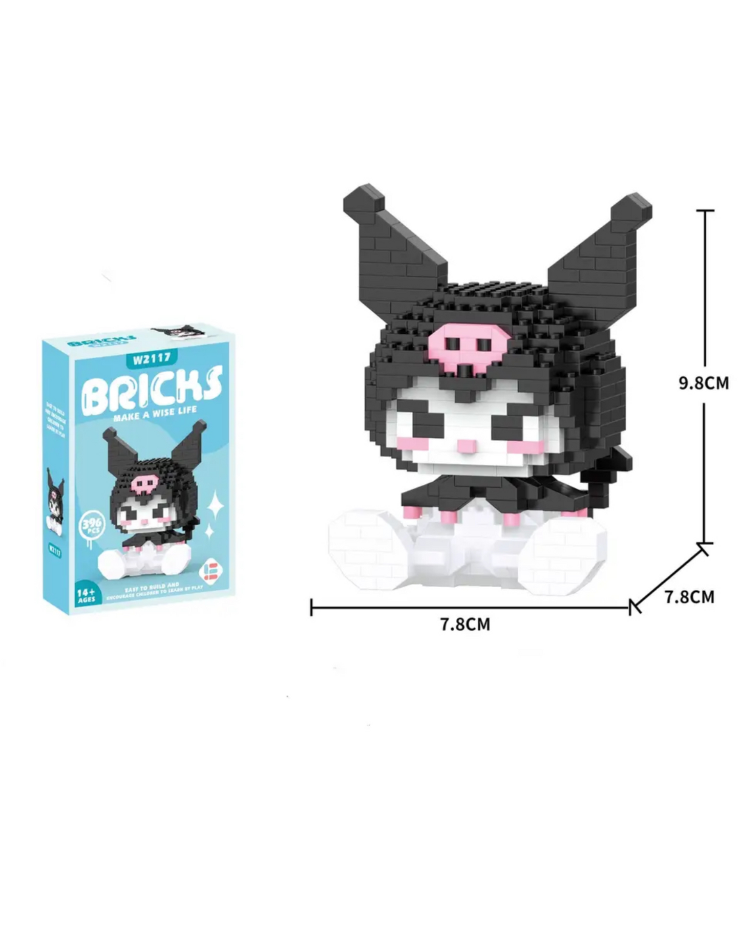 Kuromi Brick Set