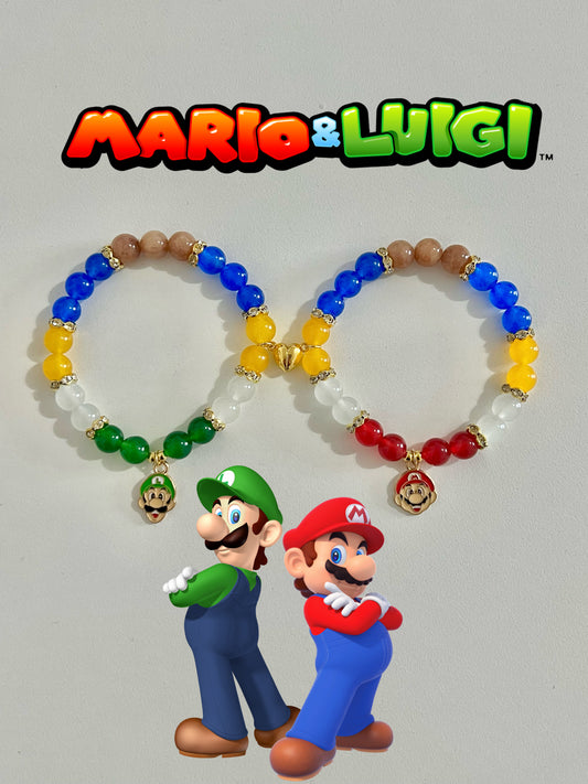 Mario & Luigi Bracelet Set