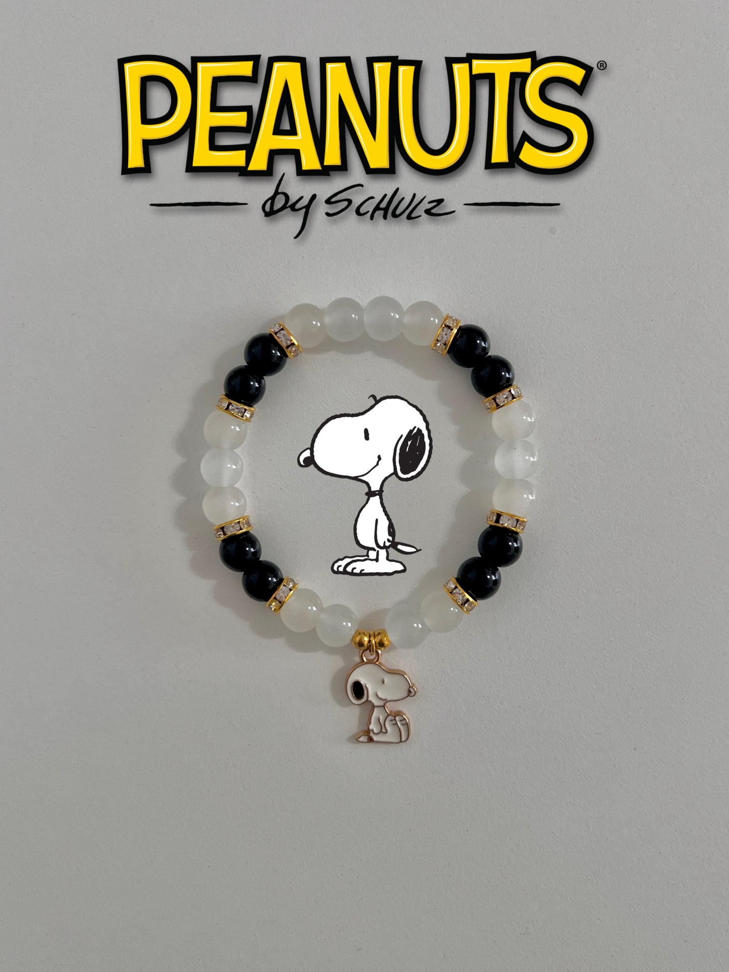 Snoopy Beaded Bracelet