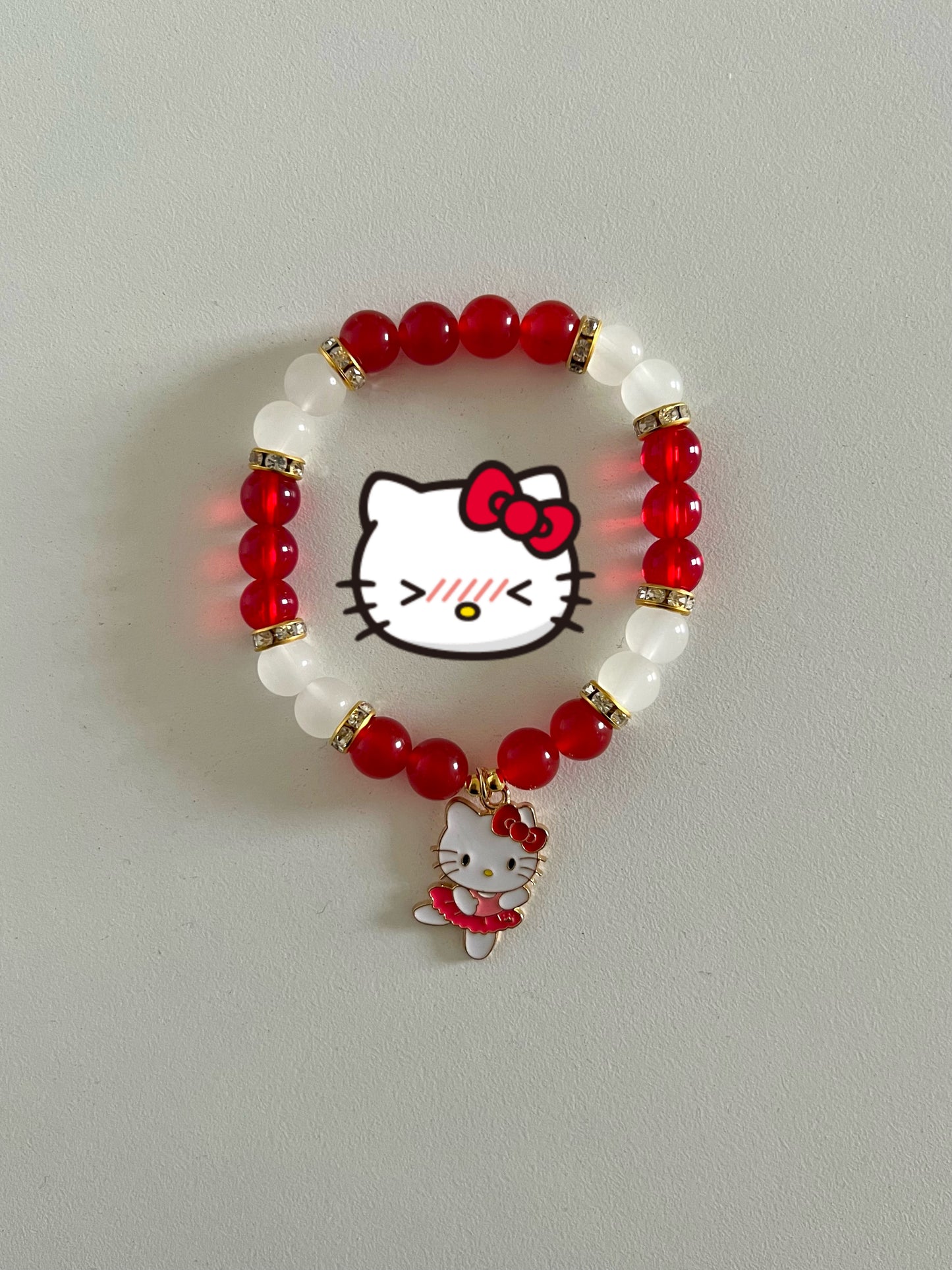 Ballet Hello Kitty Beaded Bracelet
