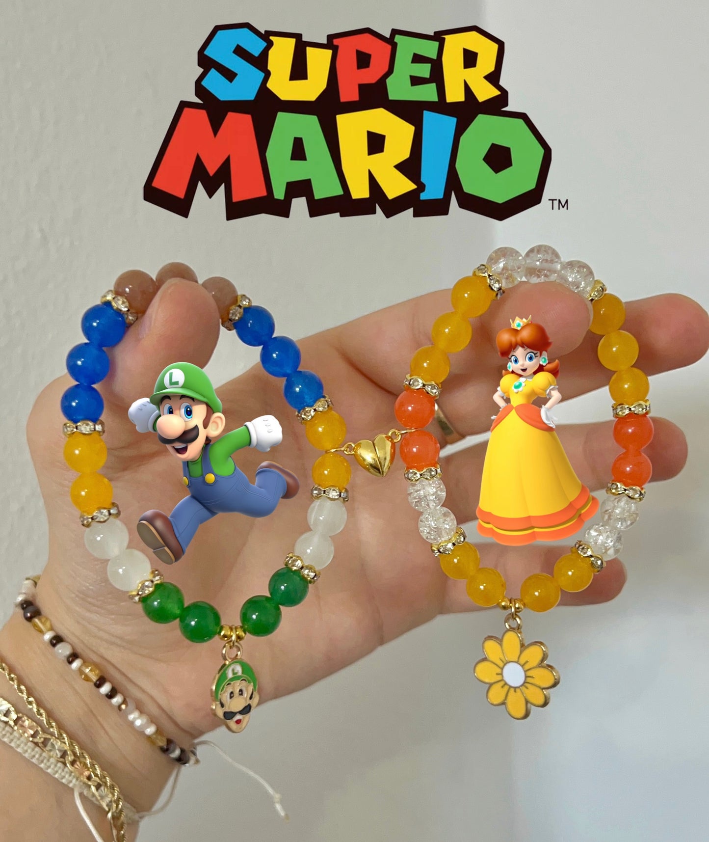 Luigi & Daisy Bracelet Set