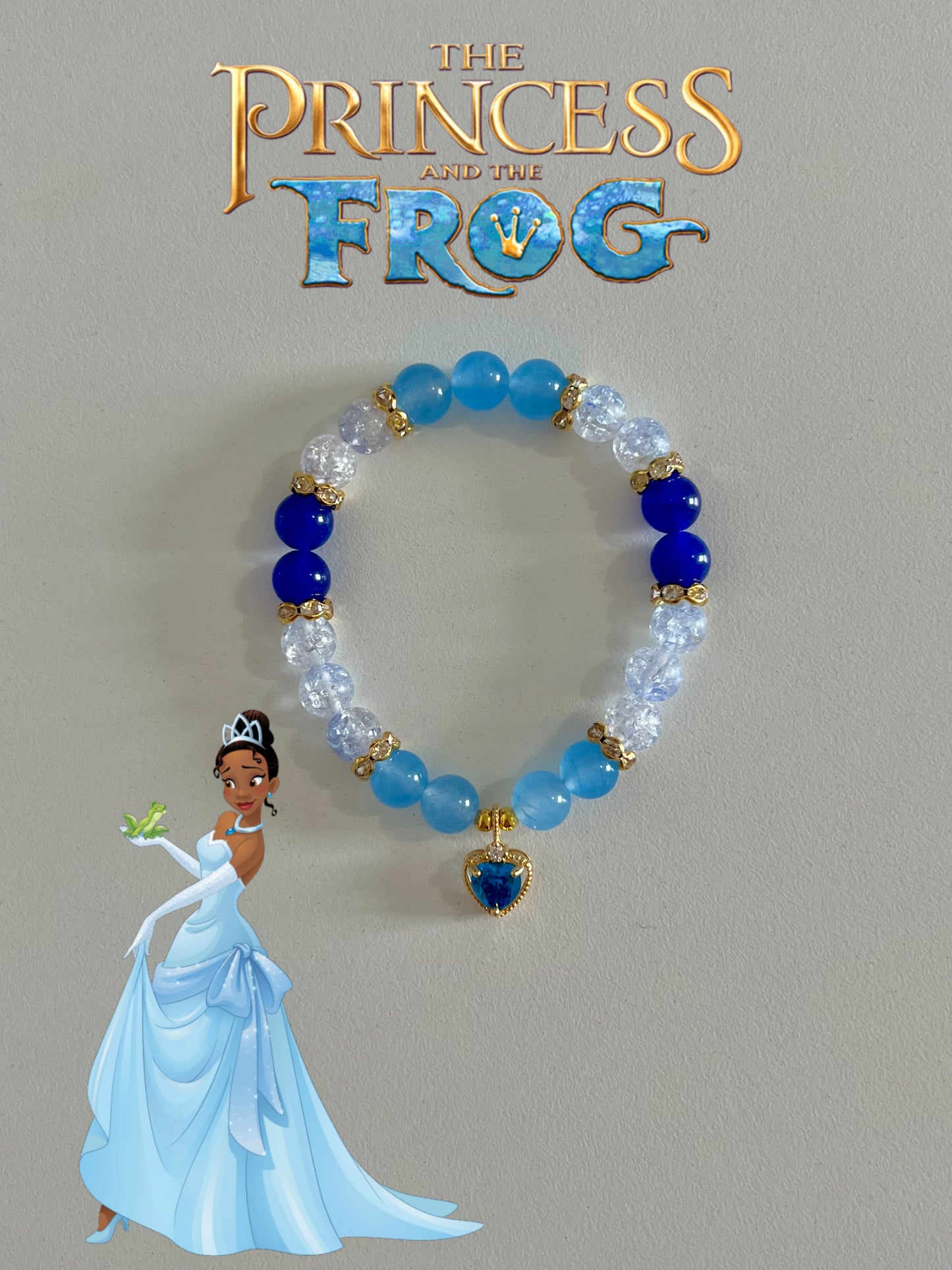 Blue Dress Tiana Beaded Bracelet