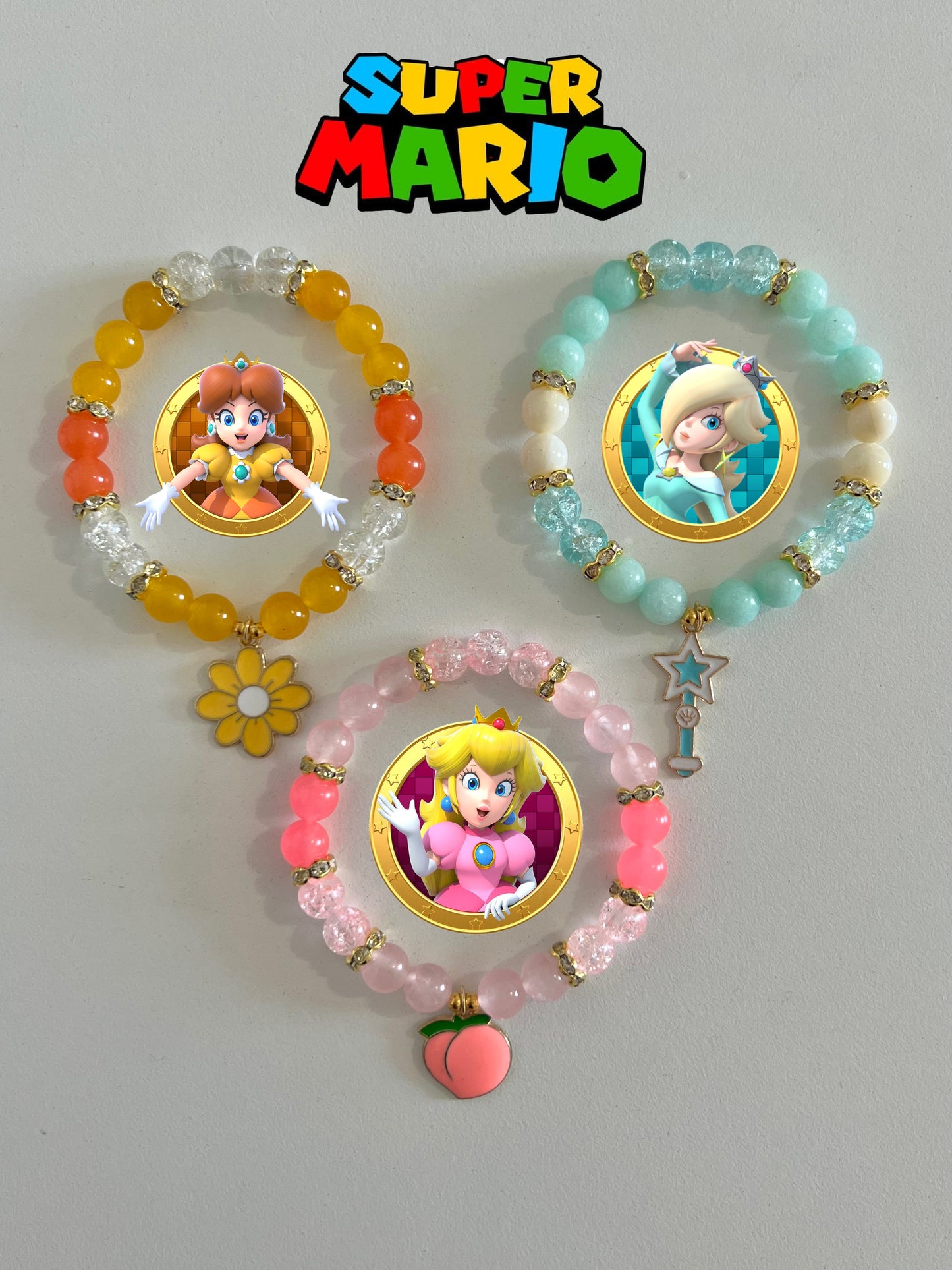 Mario Princesses Bracelet Set