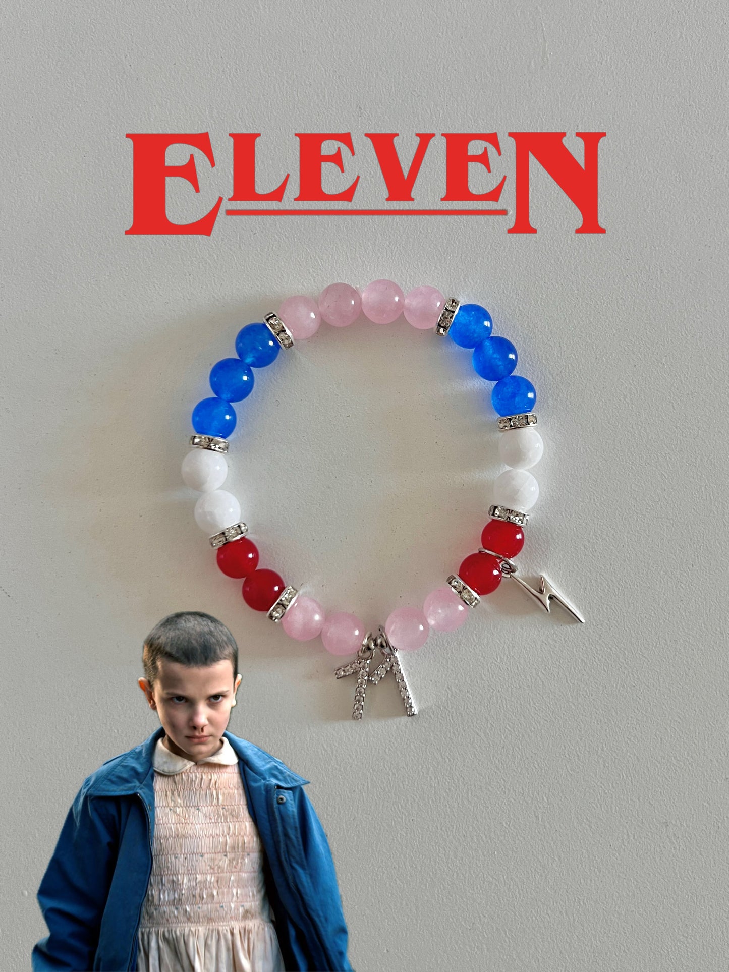 Eleven Beaded Bracelet