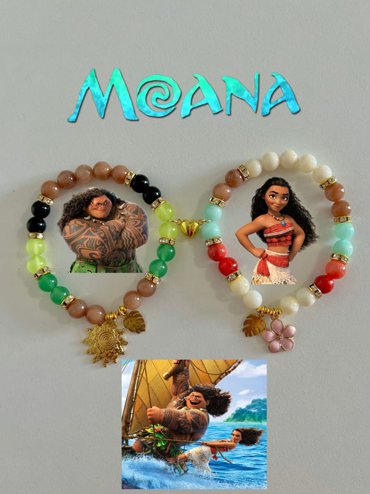 Moana & Maui Bracelet Set