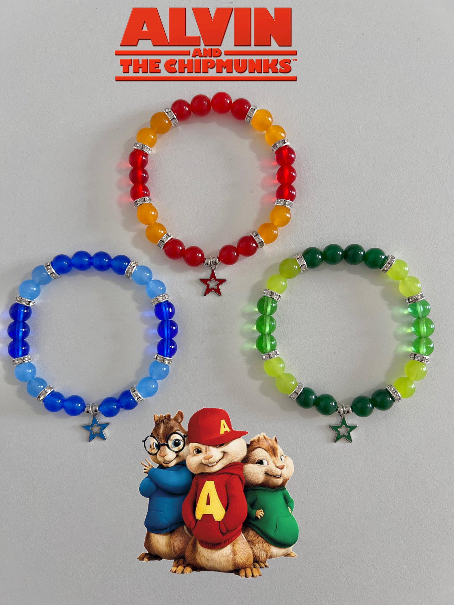 Alvin & the Chipmunks Bracelet Set