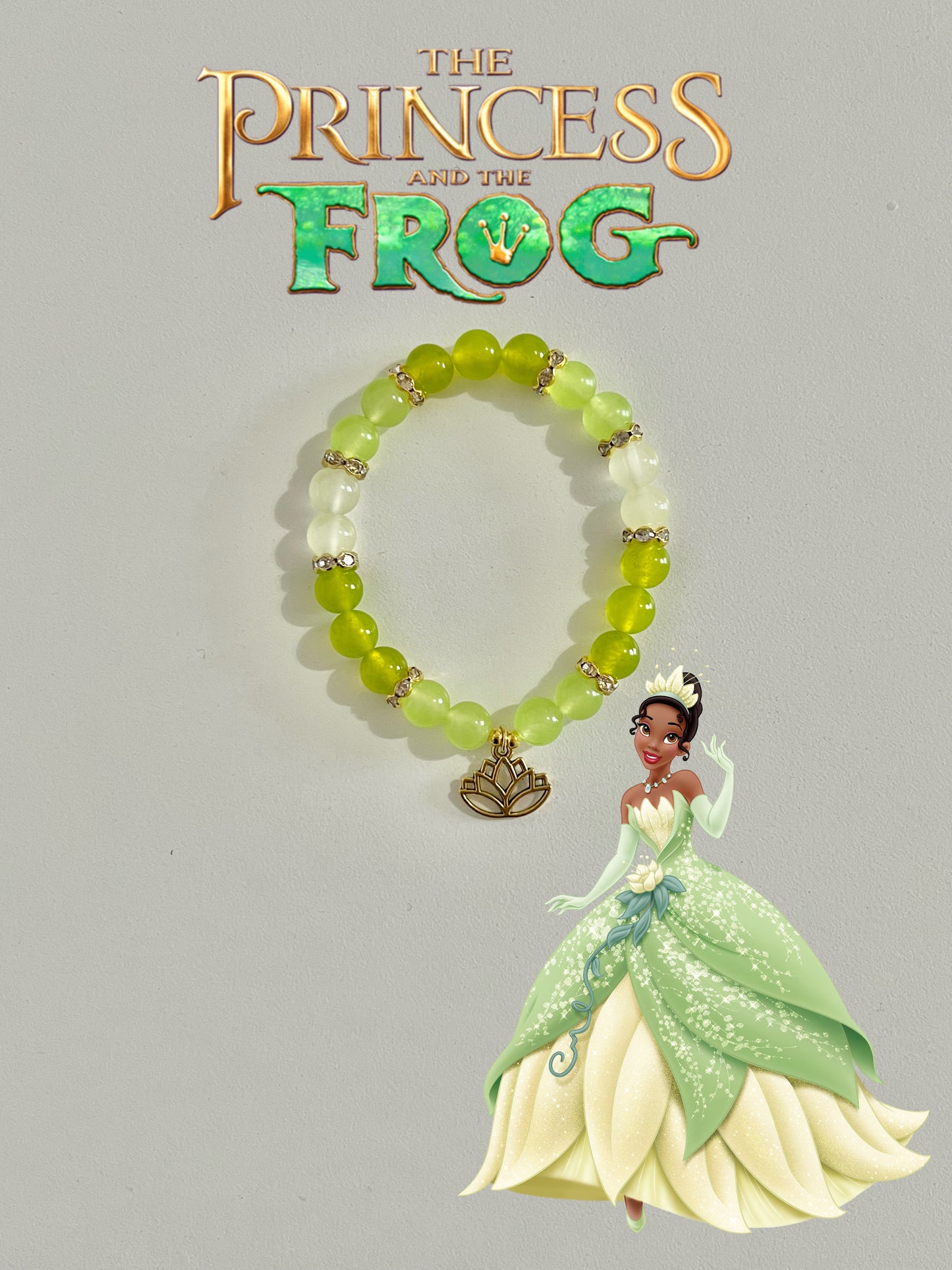 OG Princess Tiana Beaded Bracelet