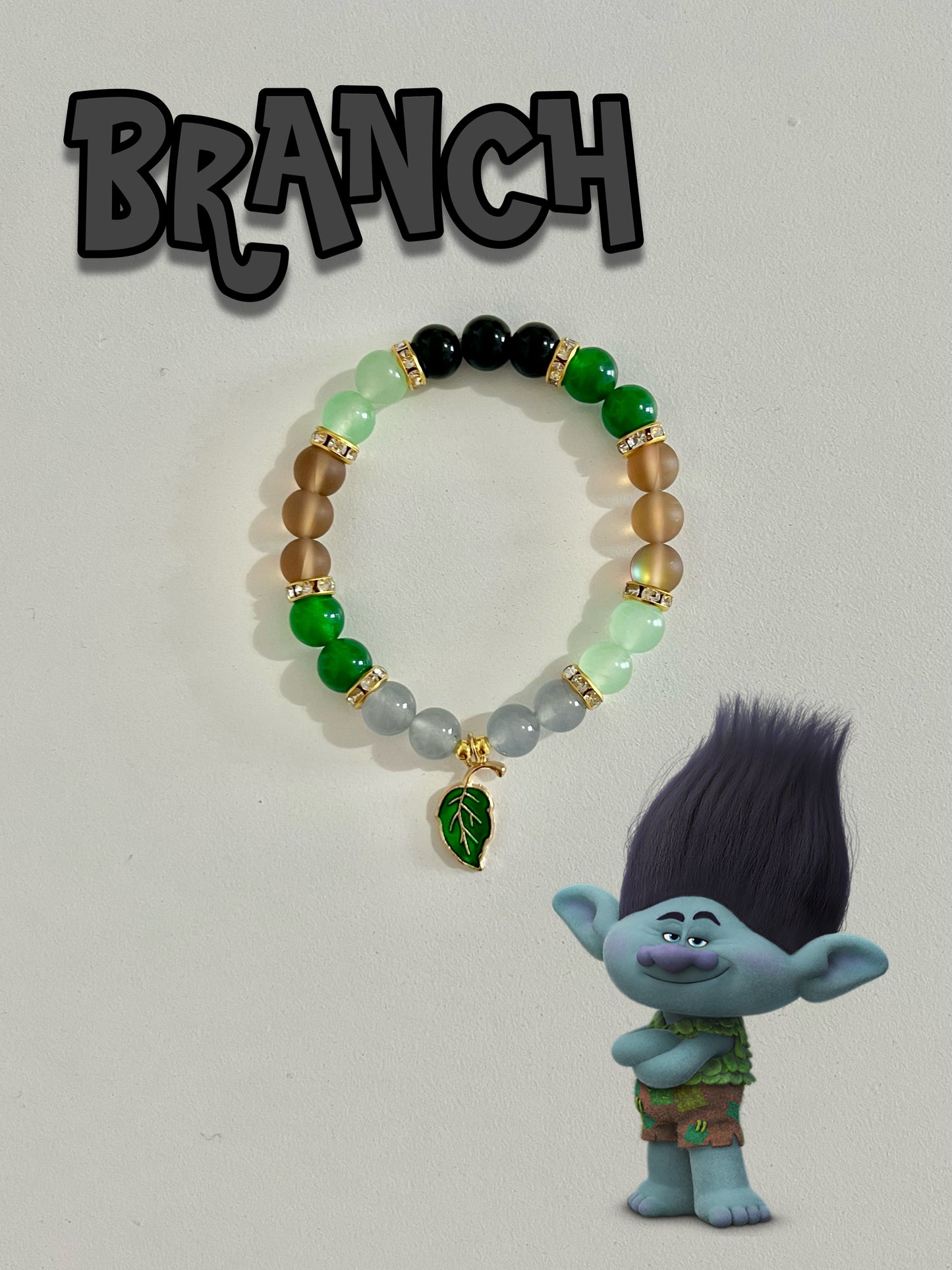 Branch Beaded Bracelet