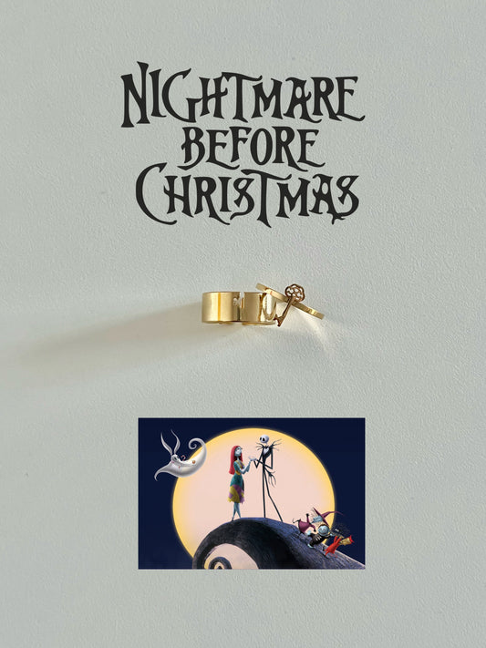 Matching Nightmare Before Christmas Rings