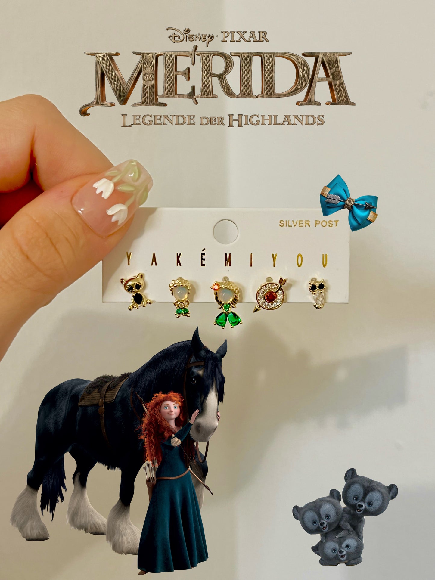 Merida Earrings Set