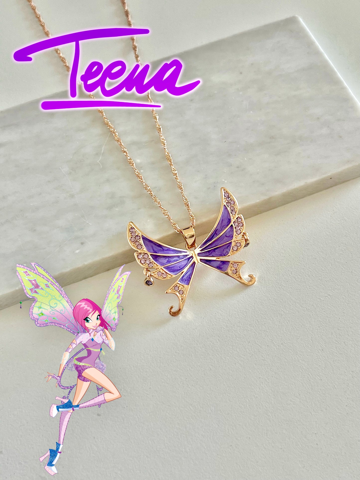 Tecna The Winx Club Necklace