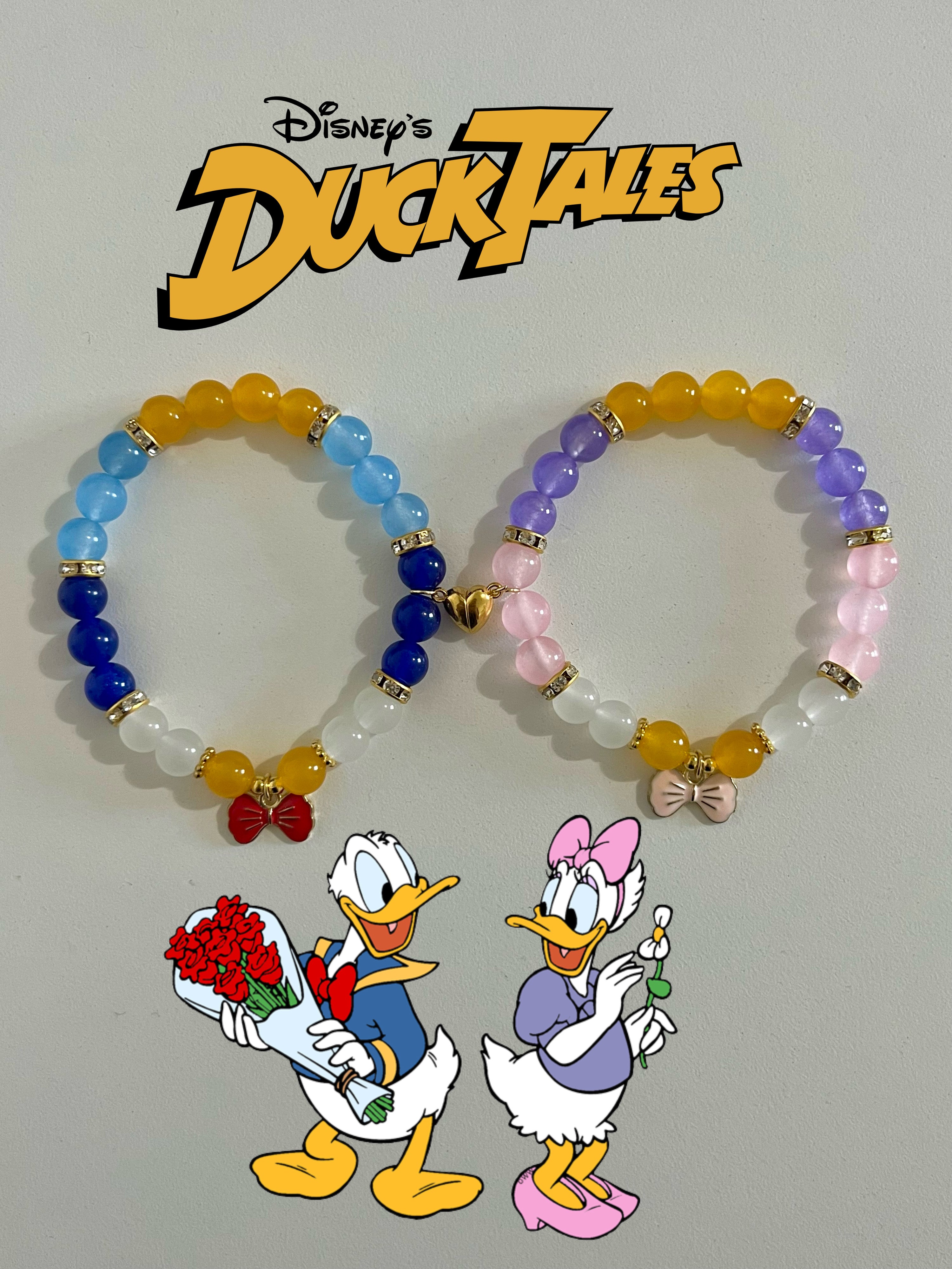 Charms and More - Rosequartz Mandarin Duck Charm Bracelet A perfect gift to  oneself as Mandarin Duck is a symbol of unconditional and everlasting love.  Good for people who are looking for