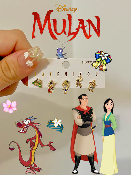 Mulan Earrings Set