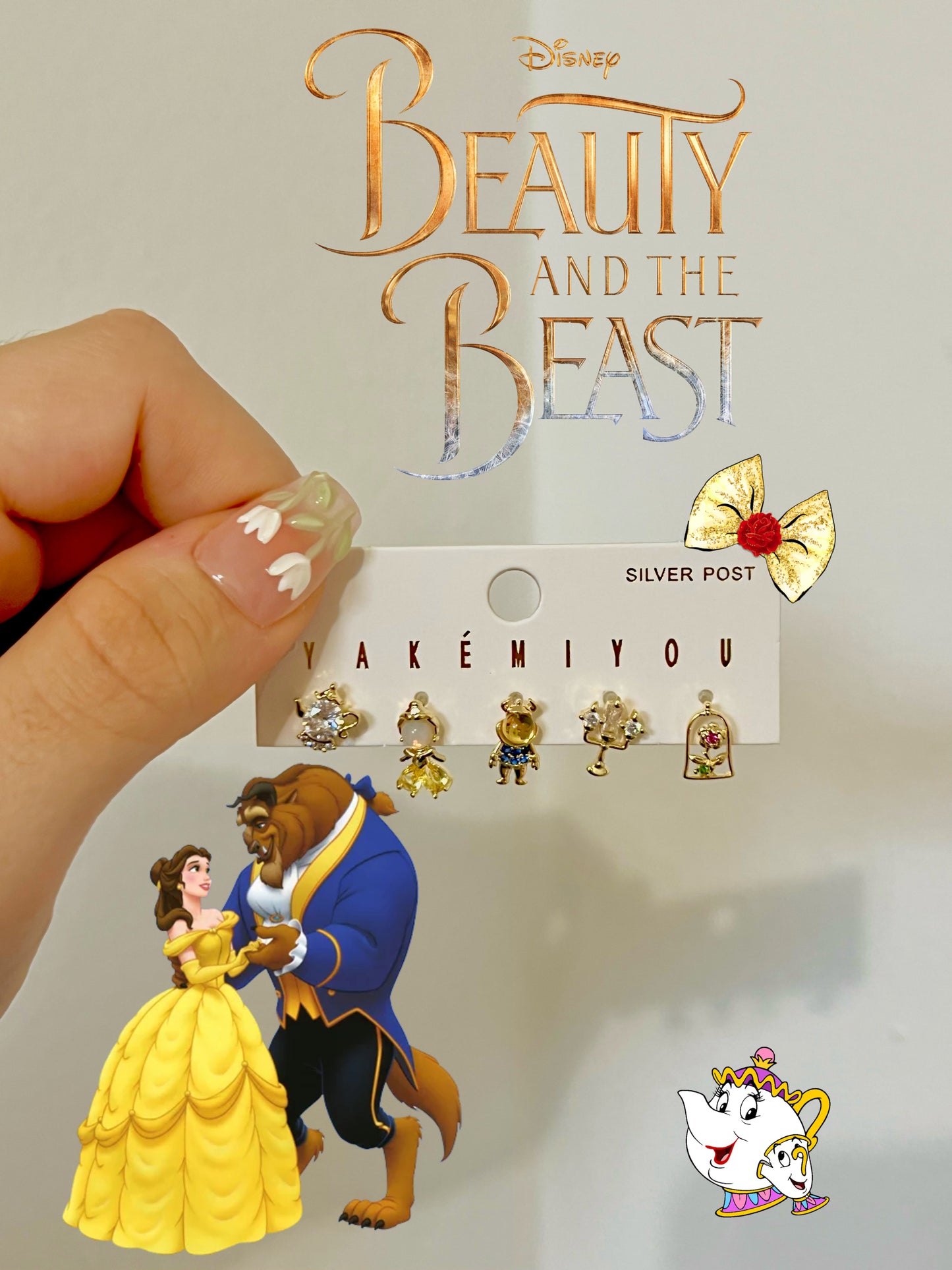 Belle Earrings Set