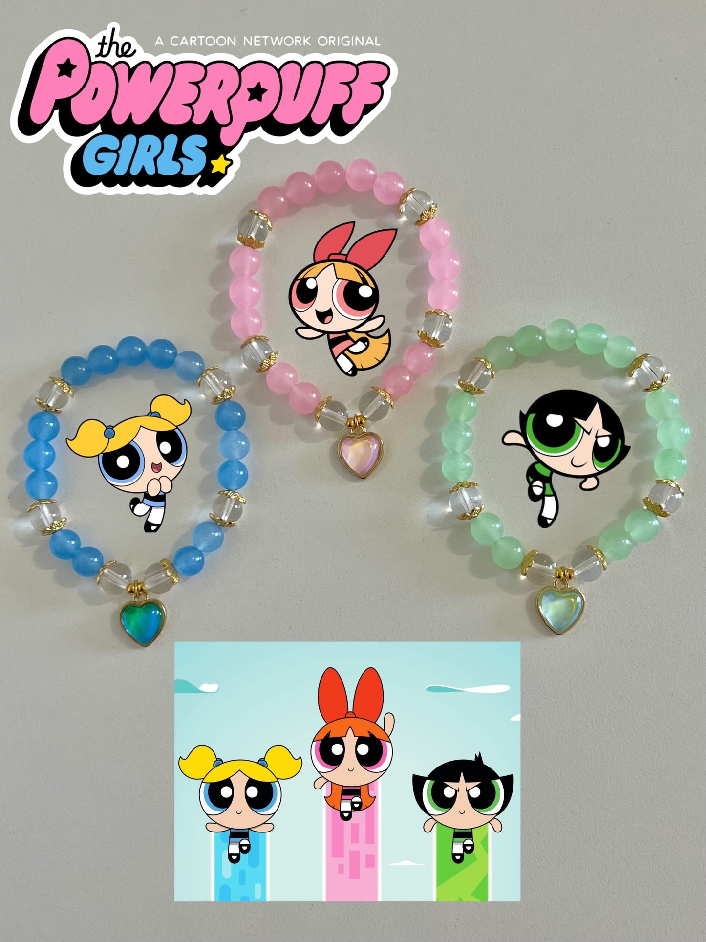 PowerPuff Girls Bracelet Set