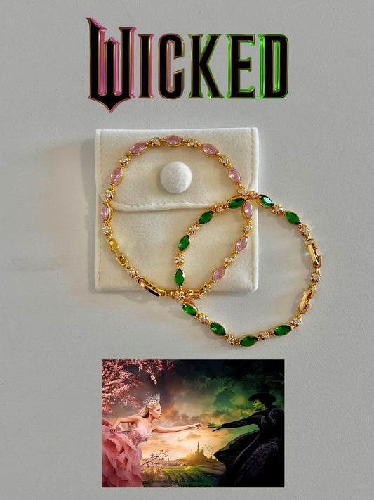 Elphaba & Glinda Bracelet Set