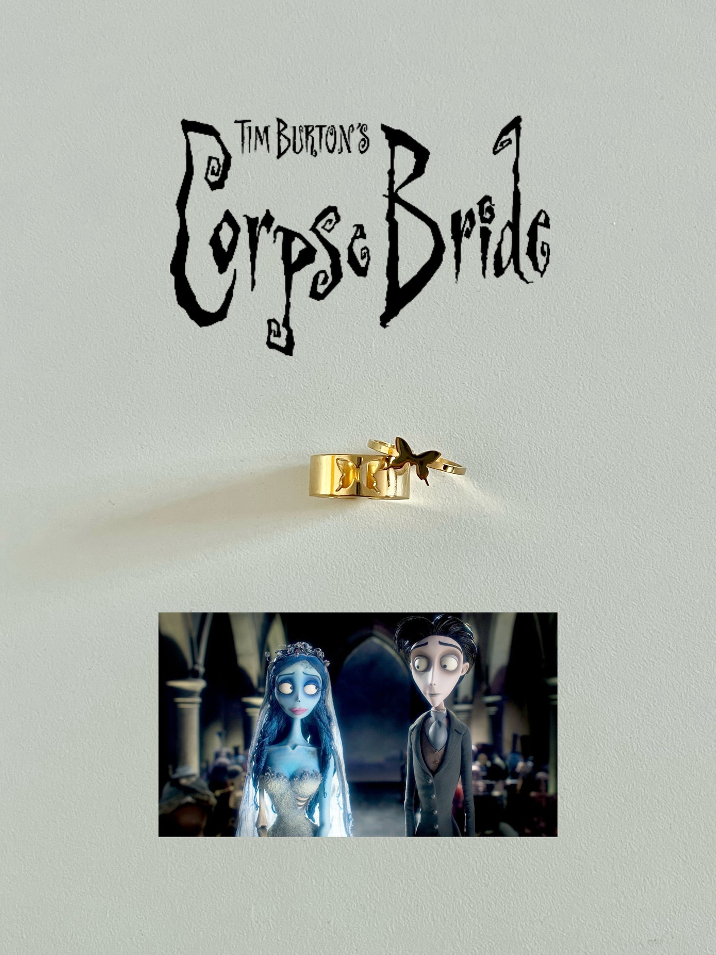 Matching Corpse Bride Rings