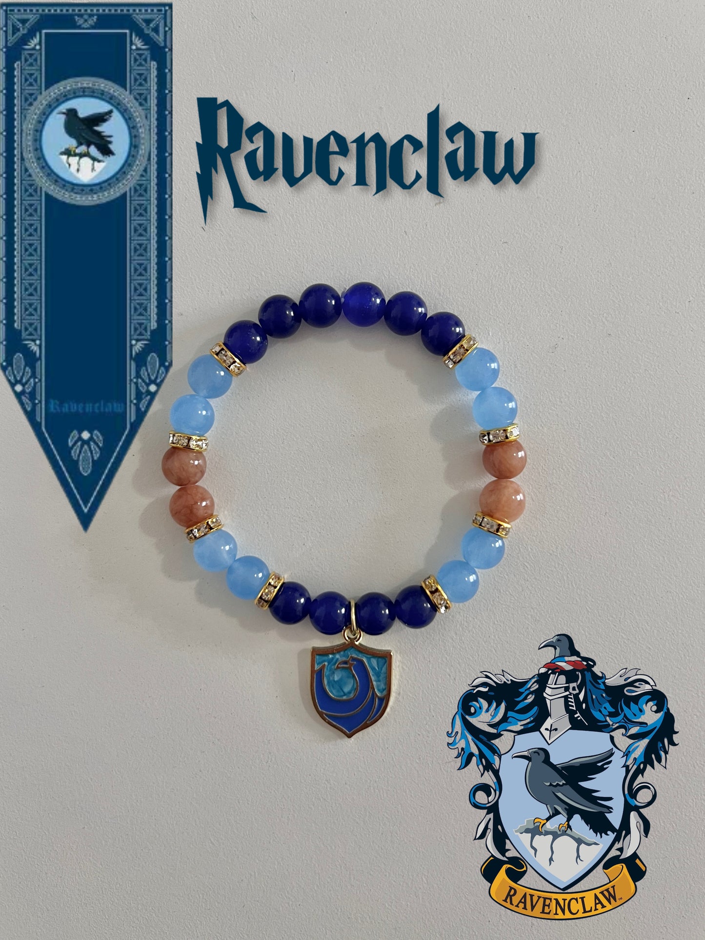 Ravenclaw Beaded Bracelet