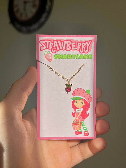 Strawberry Shortcake Necklace