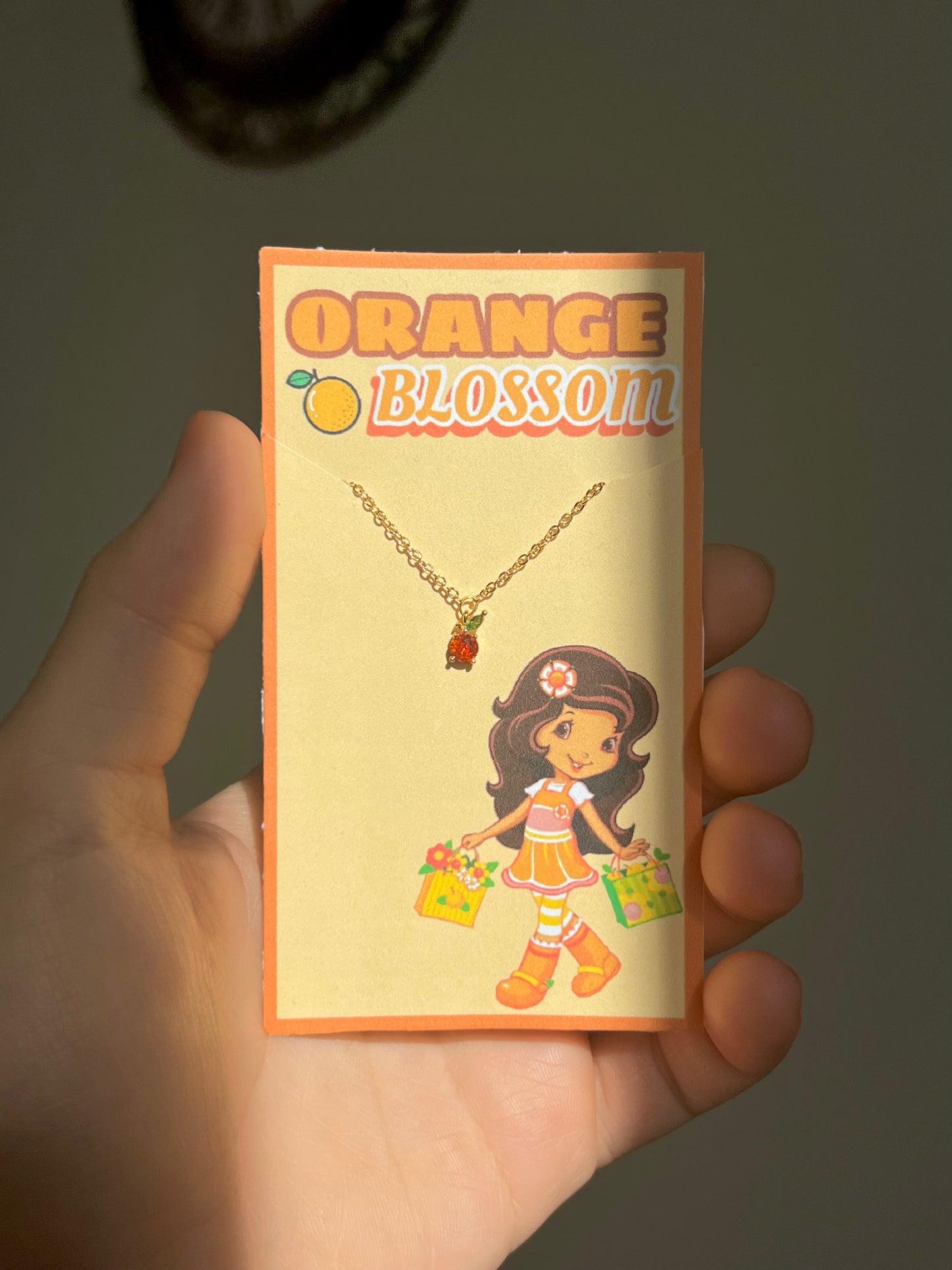 Orange Blossom Necklace