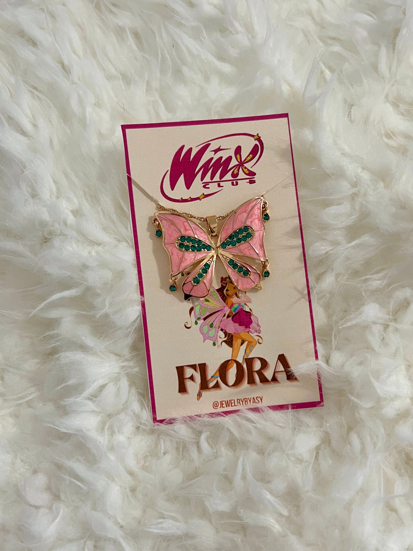 Flora The Winx Club Necklace