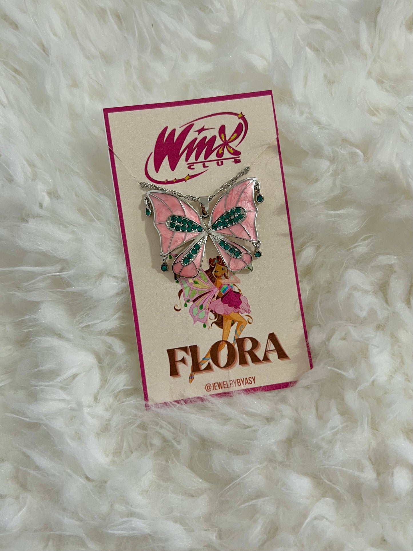 Flora The Winx Club Necklace