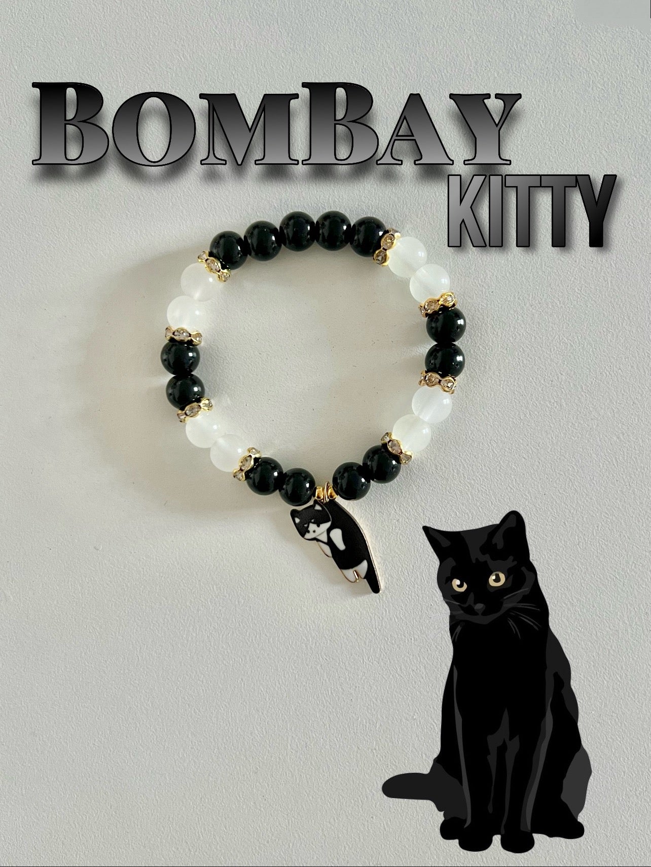 BomBay Kitty Beaded Bracelet