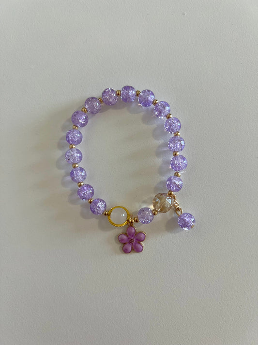 Purple Lilly Exclusive Beaded Bracelet